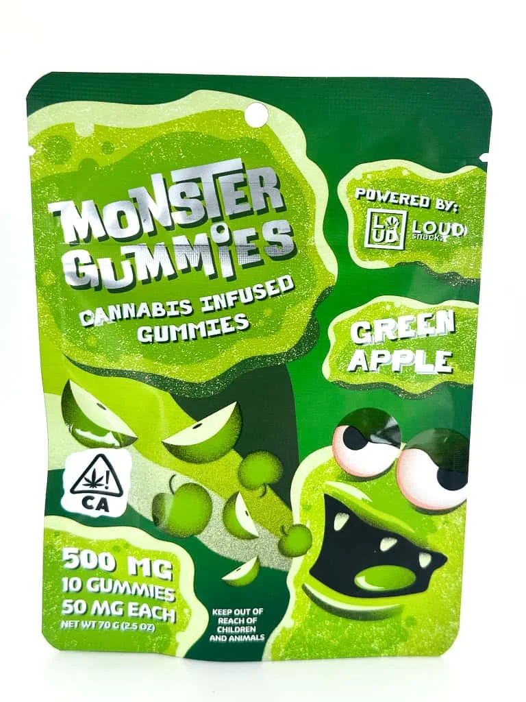 monster gummies store green apple (500mg) monster gummies store green apple (500mg)