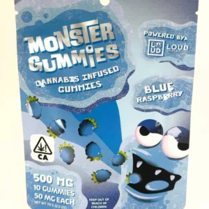 monster gummies store blue raspberry (